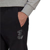 Adidas Tennis Graphic Pant (M) (Black)