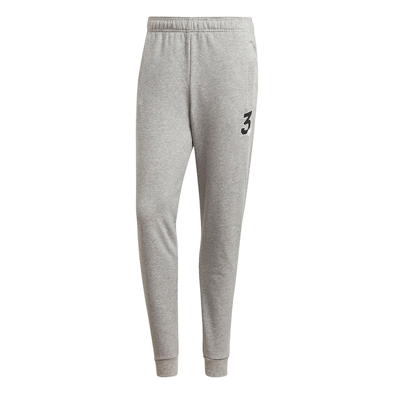Adidas Tennis Graphic Pant (M) (Grey)
