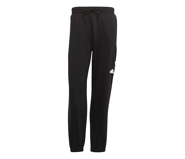 Adidas 3 Bar Icon French Terry Pant (M) (Black)