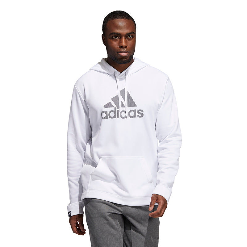 Adidas Badge Of Sport Hoodie (M) (White)