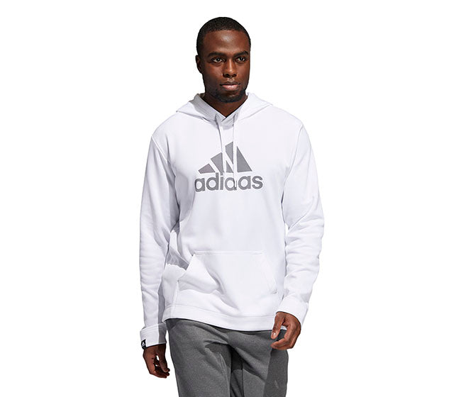 Adidas Badge Of Sport Hoodie (M) (White)