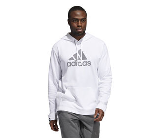 Adidas Badge Of Sport Hoodie (M) (White)