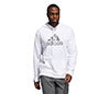 Adidas Badge Of Sport Hoodie (M) (White)