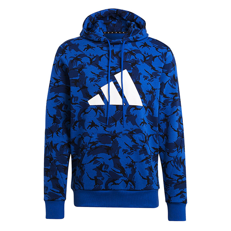 Adidas Future Icons Camo Hoodie (M) (Blue)