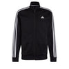 Adidas 3 Stripe Tricot Jacket (M) (Black)