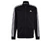 Adidas 3 Stripe Tricot Jacket (M) (Black)