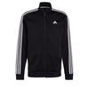 Adidas 3 Stripe Tricot Jacket (M) (Black)