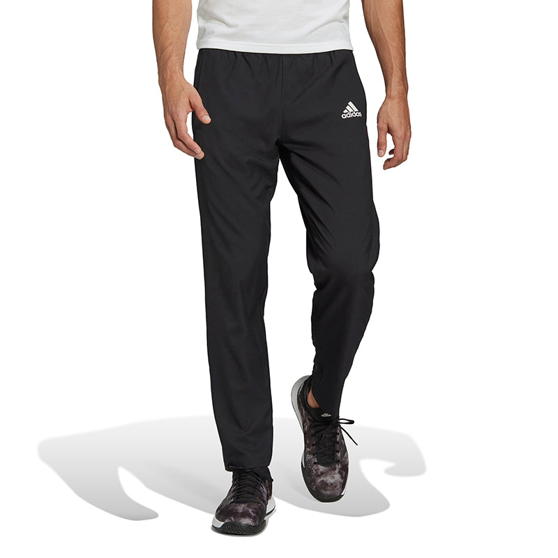 Adidas Stretch Woven Tennis Pant (M) (Black)
