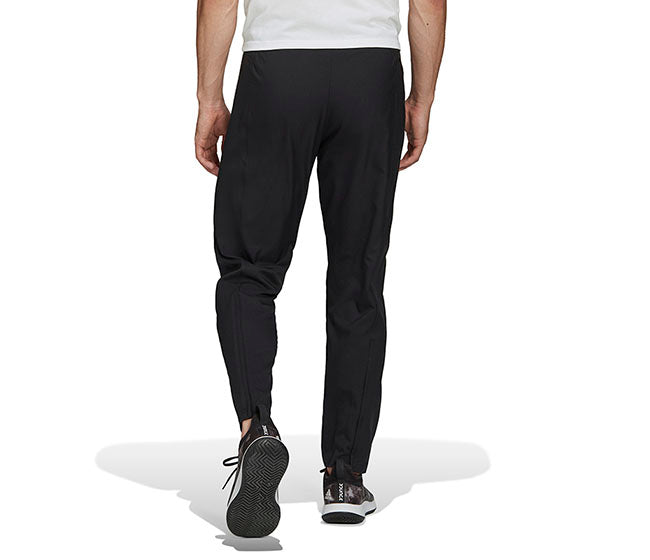 Adidas Stretch Woven Tennis Pant (M) (Black)