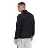 Adidas 3 Stripe Knit Jacket (M) (Black)