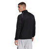 Adidas 3 Stripe Knit Jacket (M) (Black)