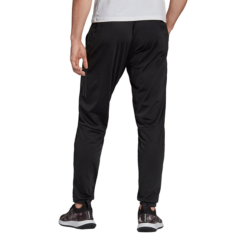 Adidas 3 Stripe Knit Pant (M) (Black)