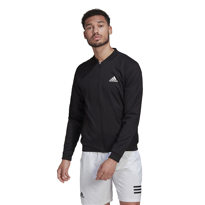Adidas Tennis Stretch Woven Jacket (M) (Black)