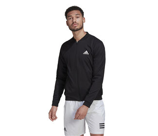 Adidas Tennis Stretch Woven Jacket (M) (Black)