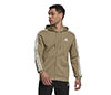 Adidas Essentials 3 Stripe Full Zip Hoodie (M) (Olive)