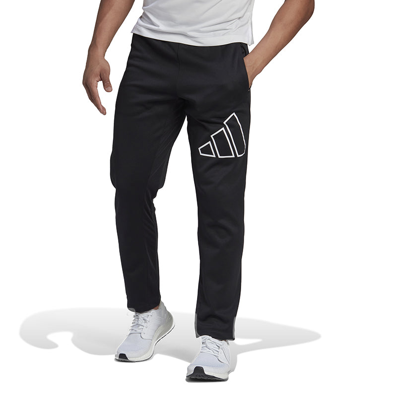 Adidas Train Icons 3 Bar Training Pant (M) (Black)