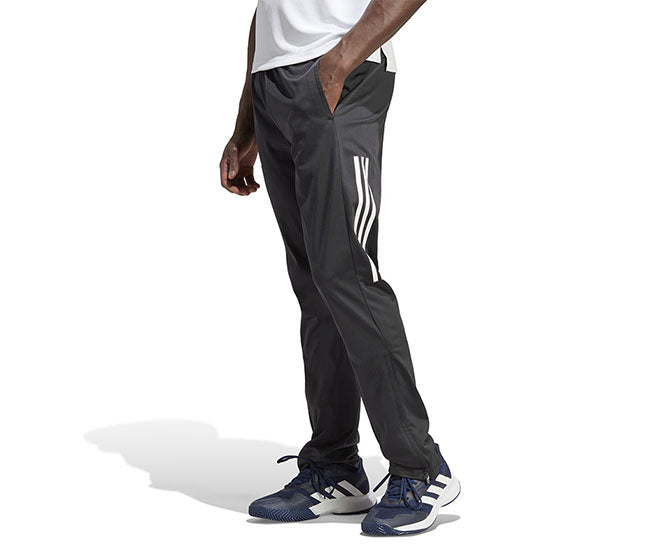 Adidas 3 Stripe Knit Pant (M) (Black)