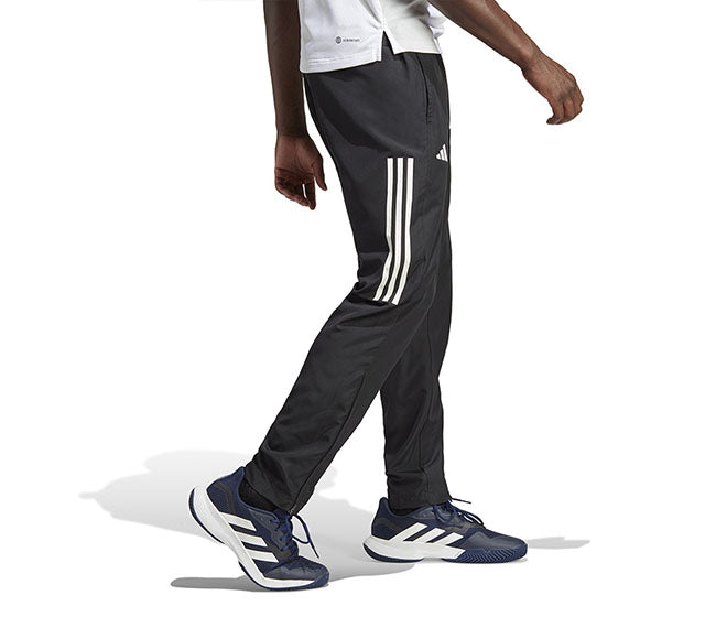 Adidas 3 Stripe Woven Pant (M) (Black)