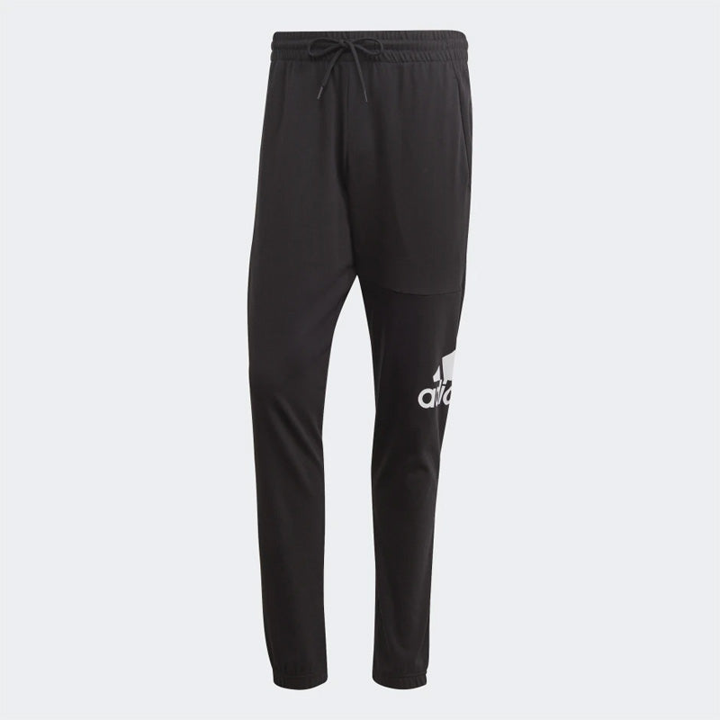 Adidas Essentials Tapered Badge Of Sport Pant (M) (Black)