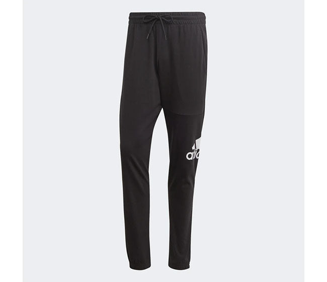 Adidas Essentials Tapered Badge Of Sport Pant (M) (Black)