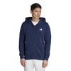 Adidas Club Graphic Full Zip Hoodie (M) (Navy)