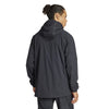 Adidas Semi Transparent Full Zip Jacket (M) (Black)