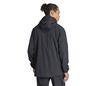 Adidas Semi Transparent Full Zip Jacket (M) (Black)