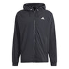 Adidas Semi Transparent Full Zip Jacket (M) (Black)