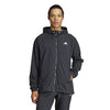 Adidas Semi Transparent Full Zip Jacket (M) (Black)