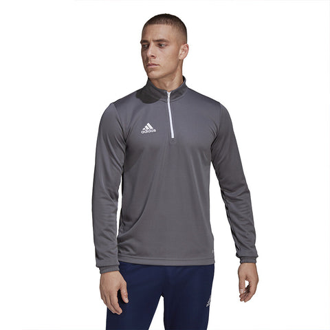 Adidas Entrada 22 1/2 Zip Training Top (M) (Grey)