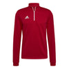 Adidas Entrada 22 1/2 Zip Training Top (M) (Red)