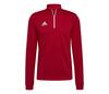 Adidas Entrada 22 1/2 Zip Training Top (M) (Red)