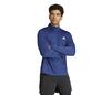 Adidas Train Essentials 1/4 Zip Long Sleeve Tee (M) (Dark Blue)