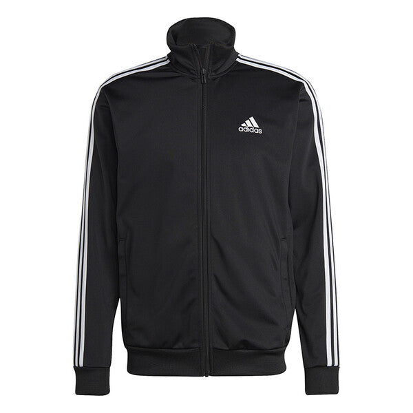 Adidas Basic 3-Stripes Tricot Tracksuit (M) (Black)