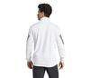 Adidas 3 Stripe Knit Jacket (M) (White)