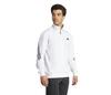 Adidas 3 Stripe Knit Jacket (M) (White)