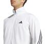 Adidas 3 Stripe Knit Jacket (M) (White)