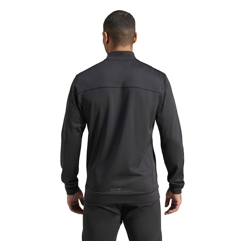 Adidas Game & Go 1/4 Zip Long Sleeve Training Top (M) (Black)