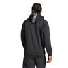Adidas Game & Go 3 Stripe Full Zip Hoodie (M) (Black)