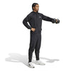 Adidas Game & Go 3 Stripe Full Zip Hoodie (M) (Black)