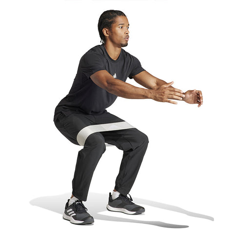 Adidas Train Essentials Woven Pant (M) (Black)