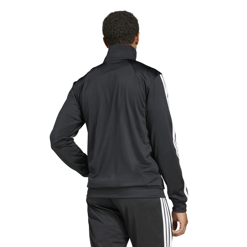 Adidas 3 Stripes Track Jacket (M) (Black)
