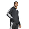 Adidas 3 Stripes Track Jacket (M) (Black)