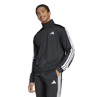 Adidas 3 Stripes Track Jacket (M) (Black) Adidas