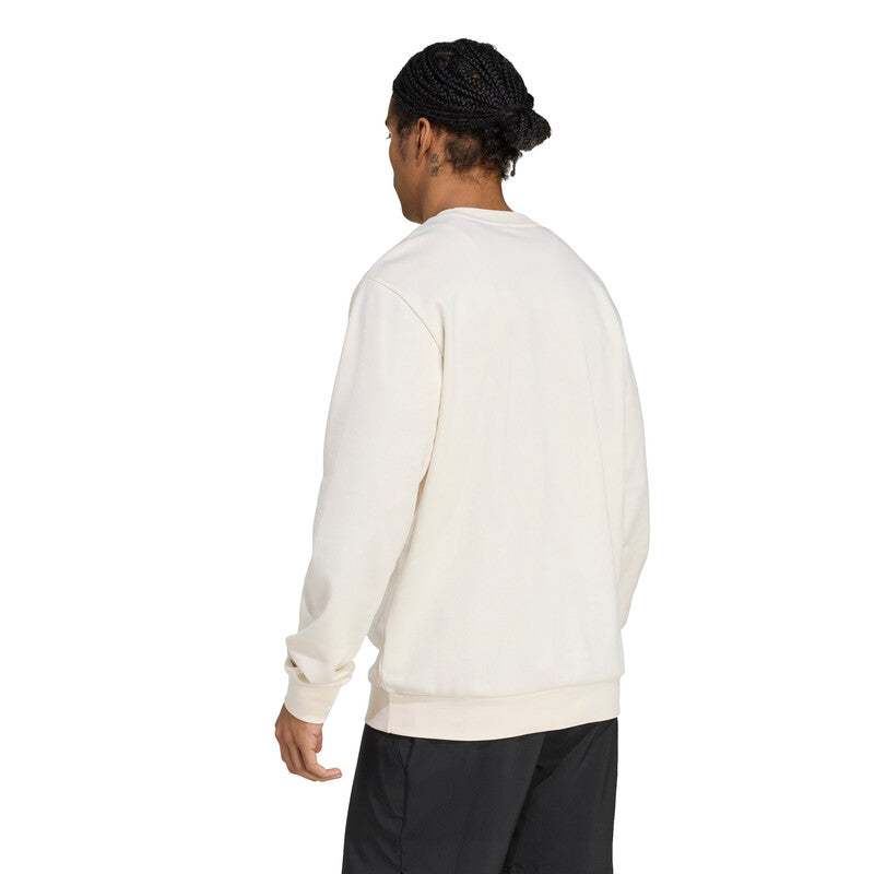 Adidas Heritage Tennis Crewneck Sweatshirt (M) (Chalk White)