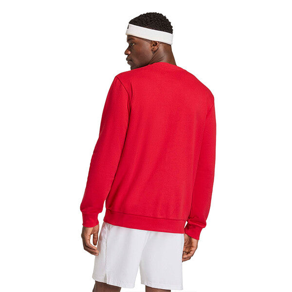 Adidas Heritage Tennis Crewneck Sweatshirt (M) (Power Red)