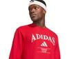 Adidas Heritage Tennis Crewneck Sweatshirt (M) (Power Red)