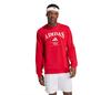 Adidas Heritage Tennis Crewneck Sweatshirt (M) (Power Red)