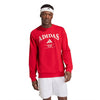 Adidas Heritage Tennis Crewneck Sweatshirt (M) (Power Red)