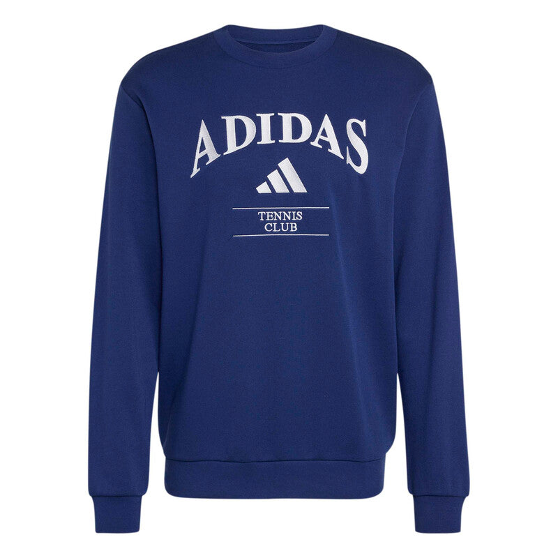 Adidas Heritage Tennis Crewneck Sweatshirt (M) (Dark Blue)